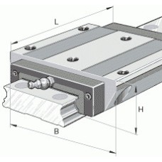 Linijinė karietėlė INA KWVE20-BL-G3-V2