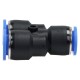 Pneumatic Y-type plug-in tee, for 4 mm hose, plastic