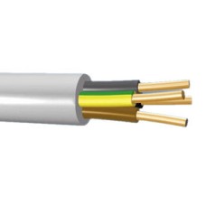 YDY ŻO 450/750 cable 4x1.5 round, installation