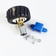 N20 gearmotor 30RPM + wheel + anchor kit 