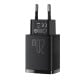 Baseus fast charger USB - USB-C 20W - Black