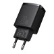 Baseus fast charger USB - USB-C 20W - Black