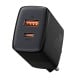 Baseus fast charger USB - USB-C 20W - Black