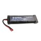 Gens Ace Battery 3300mAh 8.4V NiMH Flat T Plug