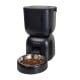 Petwant automatic food dispenser + drinker - black