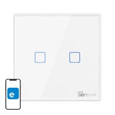 Sonoff wireless 433MHz smart wall switch T2EU2C-RF 2 channels