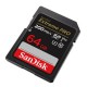 Memory card SANDISK EXTREME PRO SDXC 64GB 200/90 MB/s UHS-I U3