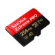 Memory card SANDISK EXTREME PRO microSDXC 256GB 200/140 MB/s UHS-I U3