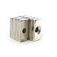 Rectangular neodymium magnet with M4 hole 20x10x3mm