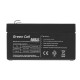 Green Cell AGM VRLA battery 12V 1.2Ah