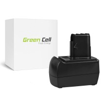 Green Cell Power Tool Battery Metabo Impuls 12V NI-MH 3AH