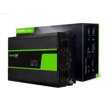 Inverteris 12V/230V 1500W/3000W Modifikuota sinusinė išėjimo įtampa Green Cell