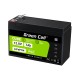 Green Cell CUBE LiFePO4 7Ah 12.8V 89.6Wh Lithium Iron Phosphate Battery for UPS, Monitoring