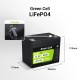 Green Cell CUBE LiFePO4 80Ah 12.8V 1024Wh Lithium Iron Phosphate Battery for Camper, Cleaning Equipment, Camping