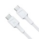 Cable White USB-C Type C 1.2m Green Cell PowerStream with fast charging Power Delivery 60W, Ultra Charge, Quick Charge 3.0