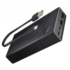 Green Cell Power Bank 20000mAh 18W PD USB C GC PowerPlay20 su greitu įkrovimu skirtas iPhone 15 14 13 12 11 X Samsung Galaxy iPad