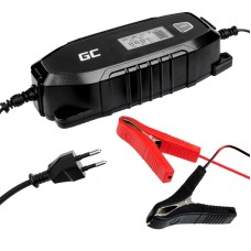 Green Cell battery charger - with smart diagnostic function - 6-12V/4A/120Ah