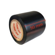 Insulating tape 50mmx20m - black - Protective PVC tape