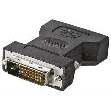 Goobay connector DVI-I socket - DVI-D plug