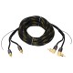 Cable 2xRCA 6mm 5m Hi-End