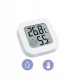 Room thermohygrometer - white - Smiley 0726 - mini digital thermometer