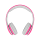 Kruger&Matz Wireless Headphones for Kids Street Kids Pink