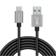 Kruger&Matz USB - USB C kabelis 10 Gbps 0.5m