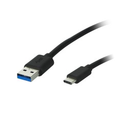 Cable USB 3.0 A - USB -C 2M - Black