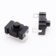 Microswitch 18x12mm - KAN-28 - pin curved - flashlight switch - self-locking momentary button