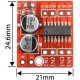 Mini MX1508 valdiklio modulis DC varikliams - dvigubas - Arduino