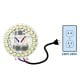 LED module 15W 230V round warm white light - 22 SMD 2835 diodes