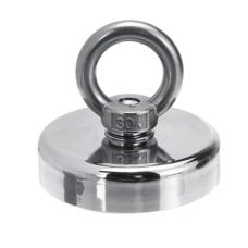 Neodymium search magnet LNJ25 19kg - Rescue magnet - Holder