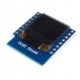 OLED ekranas 0.66" 64x48 ant I2C - SSD1306 - baltas