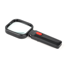 Magnifying glass with led lighting 80x80mm 3D 312072 