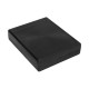 Plastic box Kradex Z28 black 143x119x32mm