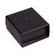 Plastic box Kradex Z60 black 74x68x36mm