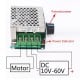 PWM DC regulator 10-50V DC 20A - engine speed controller