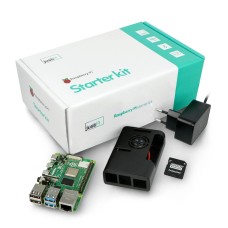 JustPi rinkinys su Raspberry Pi 4B WiFi 2GB RAM + 32GB microSD + priedai