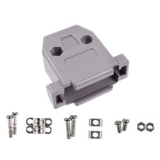 D-sub  plastic  housing  15p,  grey  bolted