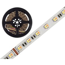 LED strip RGB + CCT warm and cold white 5in1 24V DC 28W / m IP20 1m
