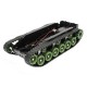 Vikšrinė Roboto Tanko Važiuoklė - Žalios spalvos