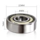 Ball bearing 8x24x8 - axle 8mm - type 628ZZ