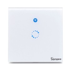 Sonoff T1 1-kanalo sieninis jungiklis su WiFi + RF - 230VAC 600W