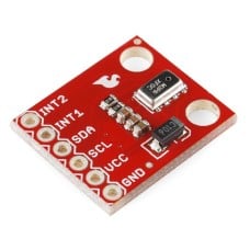 Sparkfun MPL3115A2 - skaitmeninis barometras aukščio jutiklis 110kpA I2C 3.3V