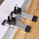 T-track Aluminium Alloy Miter Track 1000mm - silver