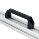 V-slot profile handle - 90mm - Aluminum profile handle