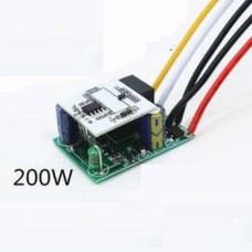 Control module for UV germicidal lamps 230V - microwave motion sensor