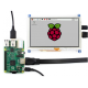 Waveshare varžinis Lietimui Jautrus Ekranas Raspberry Pi 3B+/3B/2B/B+ mikrokompiuteriui - LCD TFT 5