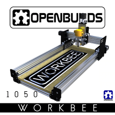 OpenBuilds Workbee CNC 1050 mašinos rėmas - 325x760x122mm